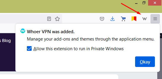 vpn firefox