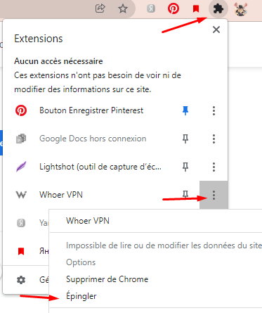 vpn chrome