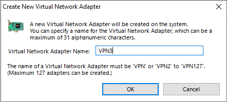  New virtual adapter